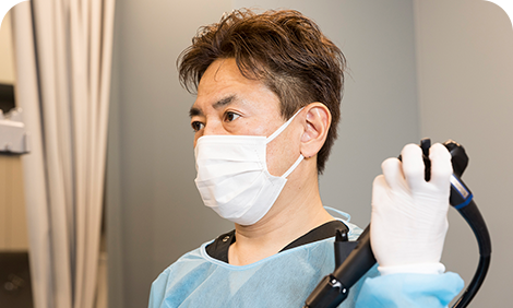 経鼻内視鏡検査・経口内視鏡検査から選べる苦痛の少ない胃カメラ検査