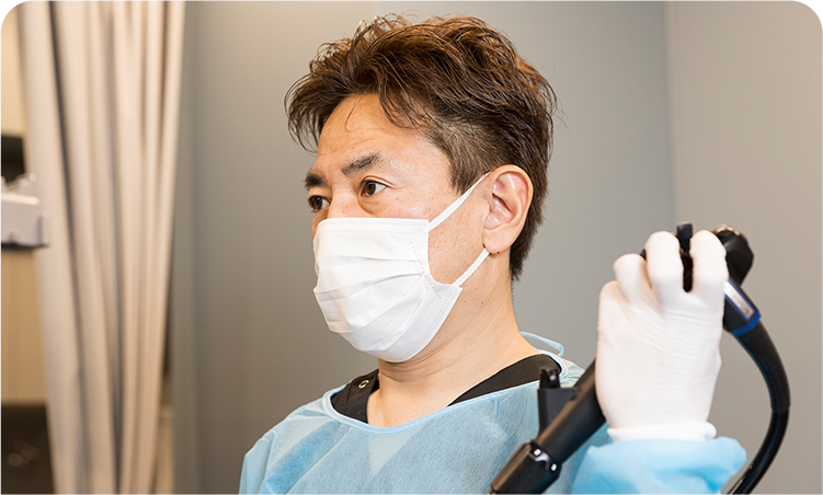 経鼻内視鏡検査・経口内視鏡検査から選べる苦痛の少ない胃カメラ検査